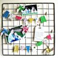 Pack of 2 Photo grids  Postcard Art work Display Grid meta wall hanging grid  Calendar in study room Display Board. 