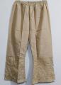 New Fashion Arena SKIN COLOR EMBROIDERED TROUSER. 