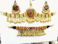 Gold Platted Latest Handmade Vintage Kundan Mattha Patti Silsila. 