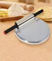 Rolling Pin and Dish Stainless Steel Roti Paratha maker Belan & Chakla  Hand Made Wooden Chakla Belan Rolling Pin Kitchen Utensils  chakla Wooden belan roti  chapati Maker Rolling pin. 