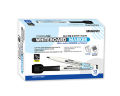 Pack of 12 - Whiteboard marker with duster (Magnetic) – Mungyo Korea – Black & Blue. 