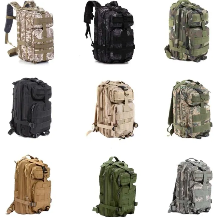 30L Compact Outdoor Military Backpack School Bag Trekking Rucksack Daraz.pk