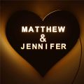 Love Heart LED Decorative Light LAMP. 