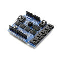 Arduino UNO Sensor Board V4 Digital Analog Module + Servo Motor For Arduino UNO Duemilanove. 