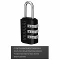 3 Digit Resettable Code Combination Lock Portable Waterproof Keyless Smart Padlock For Suitcase Gym School Drawer Locker Luggage Travel Bag Bicycle Scooter Tool Box Door Safety Security Protector Locks Anti Theft Dial Number Password Padlocks High Quality. 