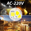 AC220V 50W LED SMD COB Chip Smart IC Integrated High Power LED Module for Floodlight Spotlight. 