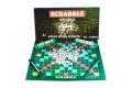 Ultimate board game collection: large pucket board game, monopoly global village, scrabble orignal, and ludo board game. 