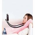 Lazy Bracket Universal 360 Degree Rotation Flexible Phone Selfie Holder Snake-like Neck Bed Mount Anti-skid For iPhone Android. 