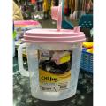 Oil jug. 