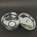 Stainless Steel Serving Dish 7inch width Plain Serving Handi (1 Litre Capacity). 