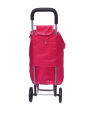 Shopping Roller - Blush Pink, Blue, Yellow and Black Foldable Shopping Trolley - Shopping Trolley Bag Picnic Basket with Trolley. 