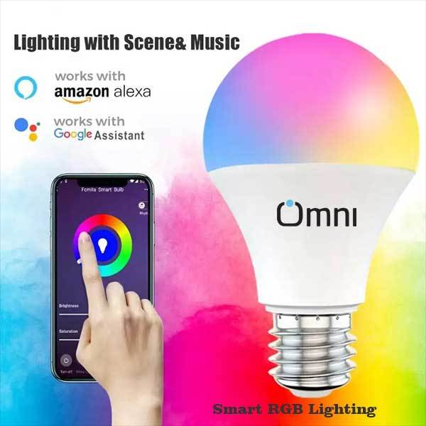 Smart Bulb WiFi Smart Light Bulb E27 LED Lamp RGB + White + warm white + CCT Work with Alexa/Google Home Dimmable Timer Function RGB LED Bulb Mobile app Tuya / Smart Life Android / IOS Compatiable