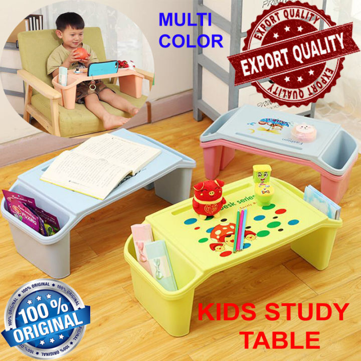 Kids%20Study%20Table%20Multipurpose%20Small%20Plastic%20Children%20Desk%20Lap%20Laptop%20Books%20Toys%20Storage%20for%20Kid%20Adult%20Home%20Bedroom%20Furniture%20Portable%20Multi%20Color%20-%20Image%202