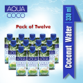 Aqua Coco 100% Natural Coconut Water (12pcs of 330ml). 