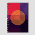 Spiral Notebook A4 or A5  -  Abstract Art. 