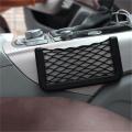 Universal Car Seat Side Back Storage Elastic Mesh Net Bag Phone Holder Pocket Organizer  - Large. 