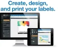 Sticker Paper | Sheets | Shipping Labels – 25 Sheets White Matte, A4 Full Sheet, Printable: Inkjet or Laser Printer, Online Labels.. 
