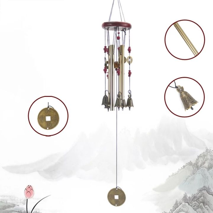 Outdoor%20Living%20Wind%20Chimes%20Yard%20Garden%20Tubes%20Bells%20Copper%20Antique%20Windchime%20Wall%20Hanging%20Home%20Decor%20Gift%20Travel%20Decoration%20-%20Image%204