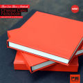 Handmade Notebook 6"x5.75" - Cheese Cake Look - PAPERWORK. 