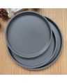 Pack Of 3 Non Stick Pizza Pan Sets Round Pizza Tray （8Inch, 10Inch, 12Inch）. 