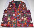 Traditional Jacket With Multicolour Mirror Work. 