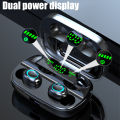 S11 TWS Wireless Bluetooth Earphone Headphones Waterproof Sport Gaming Headset Noise Earbuds with Mic for iPhone Xiaomi + Charge Box. 
