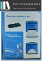 Stamp pad Self-Inking Stamp S-Printer S-844 (7/8” x 2-1/4”),. 