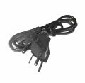 Multipurpose AC Power Supply Cable for Laptop Adapter- Tape Recorder Lead - Power Cord - Power Cable. 