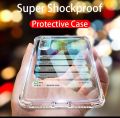Samsung Galaxy A50 Silicone TPU back cover , Bumper Case AirBag Shock-Proof Clear Back Pouch. 