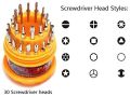 31-in-1 Multifunctional Torx Screwdriver Set Mobile Phone Repair Tool Kit. 