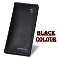 Long Wallet For Men - High Quality PU Leather Wallet - Cash Money Card Mobile Phone Holder - Travel Wallet - Stylish Wallets - Mobile Wallet - Card Cash Holder - Space Saving Wallet - Best Multi Pockets Wallet For Boys Purse - Stylish Gift For Loved One. 