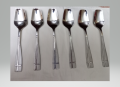 STAINLESS STEEL TABLE SPOONS (6 PCS). 