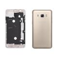 Samsung Galaxy J510 (J5 2016) Complete Housing Full Body Casing Replacement Parts Case With Side Volume Buttons ( Middle Frame Plate And Back Frame) For Galaxy J510- Golden. 