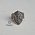 Silver IYI Ertugrul Kayi Tribe Ring for Boys. 
