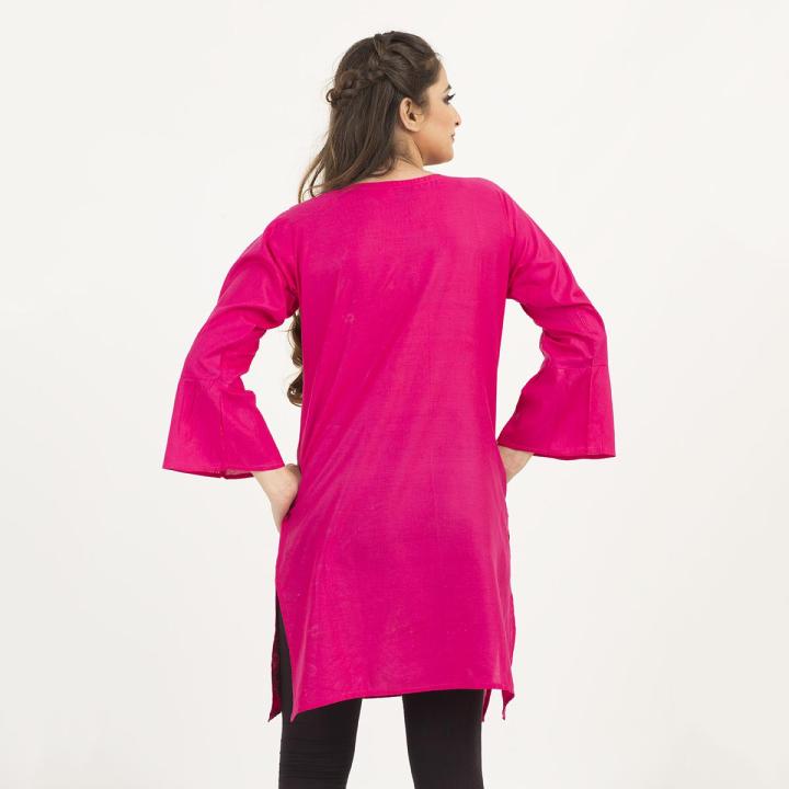 Daraz%20Select%20Women%20Embroidered%20Cotton%20Kurti%20-%20Image%204