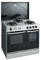 Welcome 3 Burner 34" Gas Cooking Range WC-5000 - Black and Grey. 