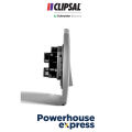 1 Gang 1 Way Switch Grey Silver with Fluorescent, Light Switch Button, 1 Way Light Switch, Vertical switch, NEO, Switches 10A 1 Gang Switch, Grey Silver with Fluorescent Switch, Clipsal Switch - Clipsal by Schneider Electric - E3031V1_FGGS. 