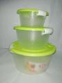 Pack of 3 Plastic Boxes Daba set box container. 