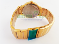 Adimax Full Gold Steel Elegant Men's Fashion Quartz Watch. 