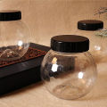 Pack of 4 Diamond Design Jars for Kitchen Storage. 