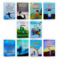 Self Help Books Set Box for Children by Qasim Ali Shah Foundation with 10 x Colorful (with drawings) Art Paper Books in English and Urdu Language. 