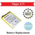 Oppo A71 Battery Replacement BLP641 For Oppo A71 3000mAh - Silver. 