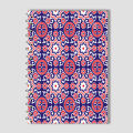 Spiral Notebook A4 or A5  -  Sindhi Ajrak. 