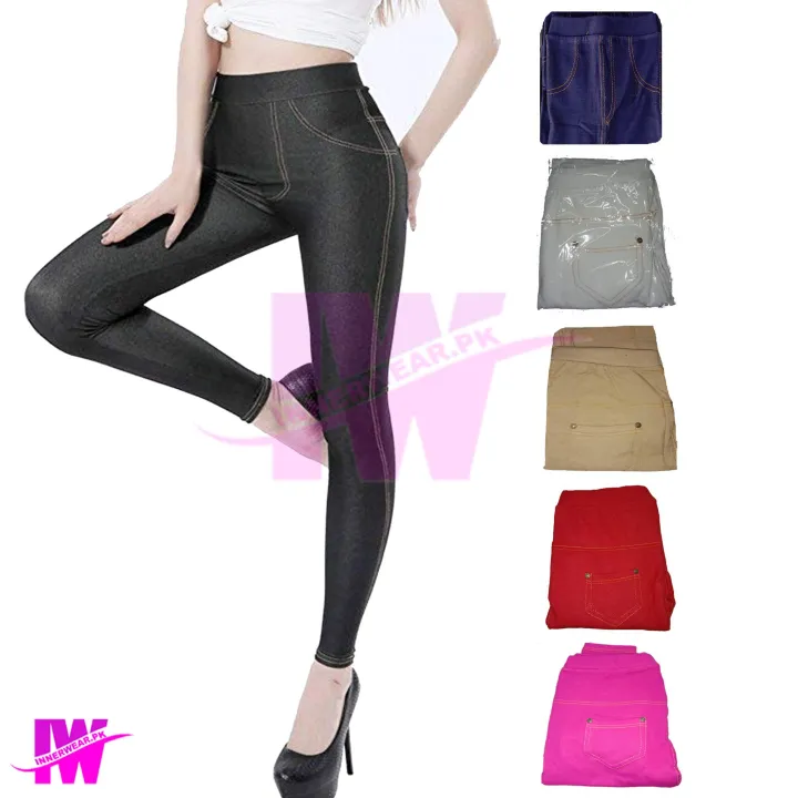 Womens%20Ladies%20Girlz%20Denim%20Tights%20Stretchable%20Super%20Skinny%20Pant%20Premium%20Quality%20Black%20Navy%20Blue%20White%20Skin%20Red%20Hot%20Pink%20Legging%20Free%20Size%20-%20Image%204