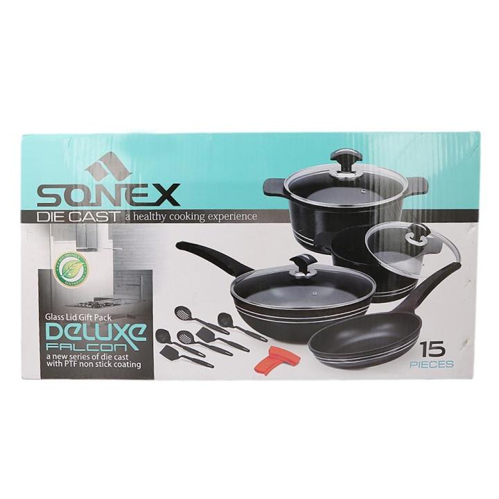 Deluxe%20Supreme%20Cookware%20Set%20With%20PTF%20Non%20Stick%20Coating%2015%20Pcs%20-%20Image%208