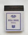 Bill Book - Small - Size 4" x 5.5" - 100 bills. 