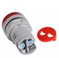Round Digital Voltmeter Digital Panel Voltage Meter Volt Meter Digital Voltage Monitor Indicator Light AC 220V 22mm. 