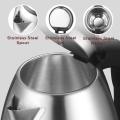 Smart Electric Kettle Water Boiler Stainless Steel Body Cordleess Portable Kitchen Appliances Hot Water Automatic Tea Coffee Warmer Instant Heating Pot 1500W 02 Liters 360 Degree Rotating Base Elegant Design New Premium Quality. 
