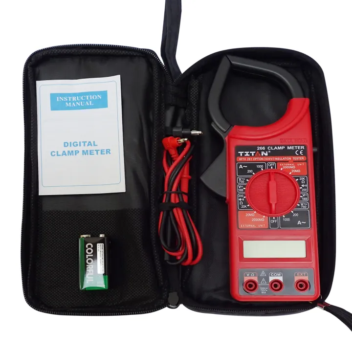 Professional%20LCD%20Digital%20Electronic%20Clamp%20Meter%20Voltmeter%20Multimeters%20Ammeter%20Ohmmeter%20-%20500V%20Insulation%20Tester%20-%20Portable%20Multimeter%20AC%20Electricity%20Current%20Ampere%20Measurement%20AC%20DC%20Voltage%20Volt%20Measurement%20Original%20Genuine%20Best%20New%20Clamps%20Meters%20DT266%20-%20Image%207