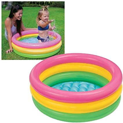 New Intex Ring Baby Swimming Pool for Kids Size (2ft x 1ft)